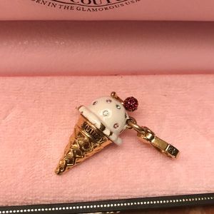 Juicy Couture Ice Cream Cone charm